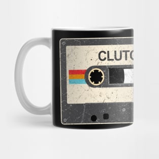 kurniamarga vintage cassette tape Clutch Mug